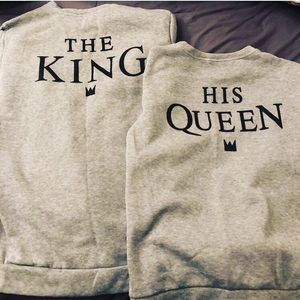 The King - His Queen Sweatshirts